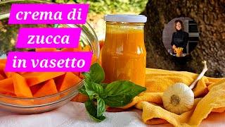 Crema di zucca in vasetto Rosariarinaldispeedychef [upl. by Nosned450]