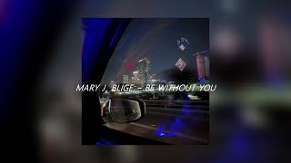 mary j blige  be without you sped up [upl. by Ranip]