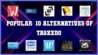 Tagxedo  Top 11 Alternatives of Tagxedo [upl. by Pen]