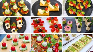 10 Appetizers Canapés and Starters for Christmas [upl. by Cira]