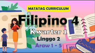 Filipino 4 Q1 Week 2 MATATAG Curriculum Powerpoint Presentation matatagcurriculum matatag [upl. by Nikoletta]