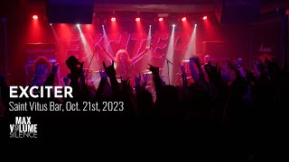 EXCITER live at Saint Vitus Bar Oct 21st 2023 FULL SET [upl. by Sufur905]