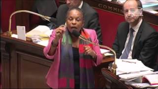 Quand Christianne Taubira déclame un poème de Léon Gontran DAMAS [upl. by Brufsky]