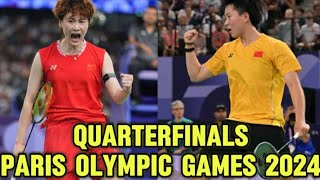 Chen Yu Fei VS He Bing Jiao  Live Score Quarterfinals Badminton Olympic Games Paris 2024 [upl. by Mell426]