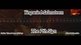 Yngwie Malmsteen  The 7th Sign  Tab Guitar [upl. by Homer]