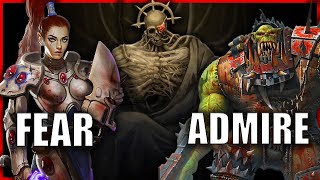 What Is Each Factions Opinion of the God Emperor Of Mankind  Warhammer 40k Lore [upl. by Meldon638]