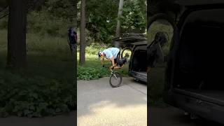 HOW TO PARK YOUR BIKE IN THE VAN 🚐 [upl. by Johppa822]