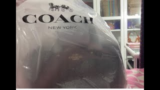 Opening My New Coach Large Rowan  ASMR [upl. by Nwadahs97]