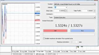 Tutorial 2  MetaTrader 4 Trade Window [upl. by Comethuauc]