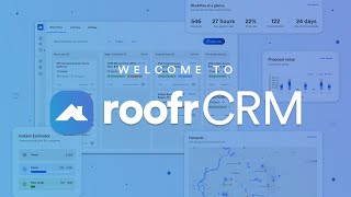 Roofr CRM A roofing CRM that works for you [upl. by Wainwright]