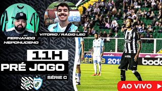 PRÉ JOGO  FIGUEIRENSE X LONDRINA  17ª RODADA SÉRIE C 2024 [upl. by Ahseel901]