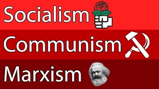 The Difference Between Socialism Communism and Marxism Explained by a Marxist [upl. by Odnarb443]