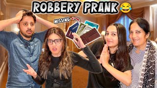 ROBBERY PRANK WITH IQREEB 😈  Finally Humny Badla Ly Lea 😂  Rabia Faisal  Sistrology [upl. by Biddy]