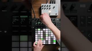 Ongoing Arp  Ableton Push 2 amp Microcosm Jam [upl. by Swanhilda]