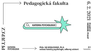 Katedra psychologie PF UJEP [upl. by Anafetse15]