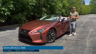 2024 Lexus LC 500 Convertible Updates [upl. by Yniffit]