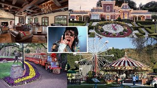 Touring Michael Jackson 30000000000000 dollars House Neverland Ranch [upl. by Rayshell]