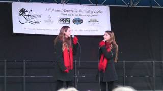 The Sparks Sisters  Yountville Festival of Lights 2011 [upl. by Onaireves548]