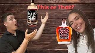 This or That Stagg vs Rebecca Creek Double Barrel Spanish Oak [upl. by Namaj]