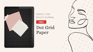 Super Easy Way to Create Dot Grid Paper for Bullet Journaling on Canva [upl. by Htidra191]