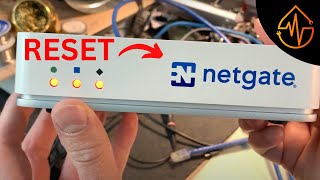 Netgate Router Factory Reset  1 minute [upl. by Llenoj]