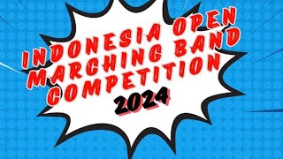 Indonesia Open Marching Band Competition 2024  concert Junior Non Brass Category [upl. by Asalocin]