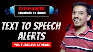 Subscriber  Superchat Alerts Text to Speech On Live Stream Mobile amp PC [upl. by Ynnod]