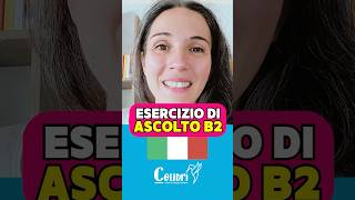 Esercizio di Ascolto Italiano Livello B2 🇮🇹 livellob2 italianonline cittadinanzaitaliana [upl. by Yhprum]