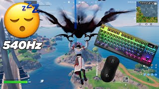 SteelSeries Apex Pro TKL ASMR 😴 Solo Gameplay 🏆 Satisfying Fortnite Gameplay 360FPS 4K [upl. by Suraved396]