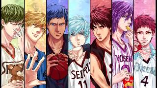 OPENING All opening 1  7 Kuroko no Basket  Full Version [upl. by Roxana]