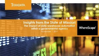 The Impact of Data Warehouse Automation Within a Governmental Agency [upl. by Haukom]