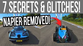 Forza Horizon 4  7 NEW Hidden Secrets Glitches and Easter Eggs NAPIER WAS REMOVED [upl. by Bucella]