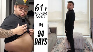 Overcoming Hunger Through Water Fasting  94 Days 61 Pounds Lost [upl. by Ydak]