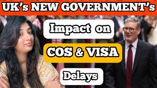 Uk cos amp visa delays  UK’S New Government’ Effect on CAS amp Visa processing [upl. by Imik108]