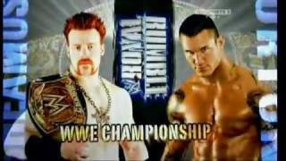 WWE Royal Rumble 2010 Randy Orton vs Sheamus Promo [upl. by Schonthal]