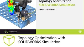 Topology Optimization with SOLIDWORKS Simulation [upl. by Gally67]