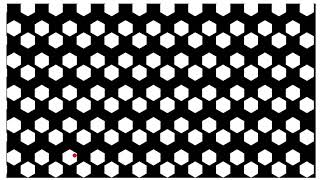 Optokinetic Training  Hexagonal Chessboard with Moving Dot [upl. by Ahsito]