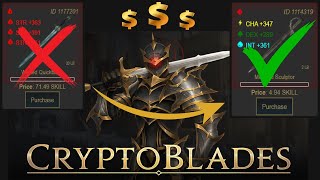 CryptoBlades Weapons Guide  CryptoBlades Weapons Explained  Weapon Power Stats and Bonus Power [upl. by Campos]