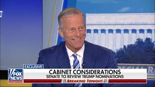 Senator Thune joins Fox News [upl. by Hanni]