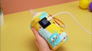 USB Milk Warmer Bag Review 2023  Milk Bottle Warmer [upl. by Sew]