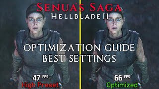 Hellblade 2  OPTIMIZATION GUIDE  Every Setting Tested  Best Settings [upl. by Atinra]