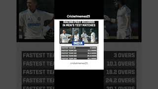 Past Record In Mens Test Matches music beats indiancricketteam testrecords cricket [upl. by Apul]