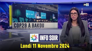 Info soir  Lundi 11 Novembre 2024 [upl. by Charmane]