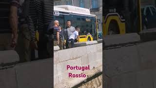 Portugal Rossio holiday time with family [upl. by Atnuhs]