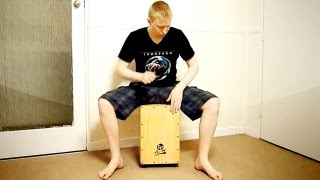 Cajon Tutorial Extreme Finger Roll Fill Lesson 1 [upl. by Shir155]