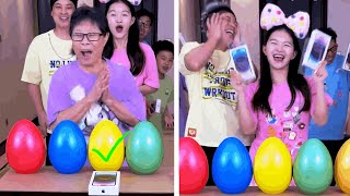 Colored ball matching challenge win an iPhone FunnyFamily PartyGames [upl. by Oravla840]