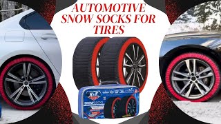 kampk automotive snow socks for tiresautomotive kampK snowsocks electricweb usa alaska [upl. by Dlaner]