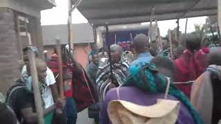 Basotho men singing matshidisong a Ntate Ramanka  Aliwal North [upl. by Akeim646]