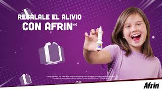 Afrin® No Drip Niños destapa su nariz en segundos​ [upl. by Aleit792]