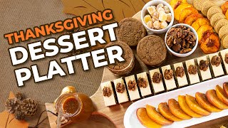 EPIC Thanksgiving Dessert Platter Gingersnap Cookies Maple Caramel Buttercream Carrot Cake amp MORE [upl. by Jervis969]